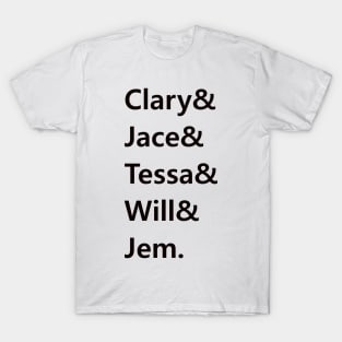 Shadowhunters List T-Shirt